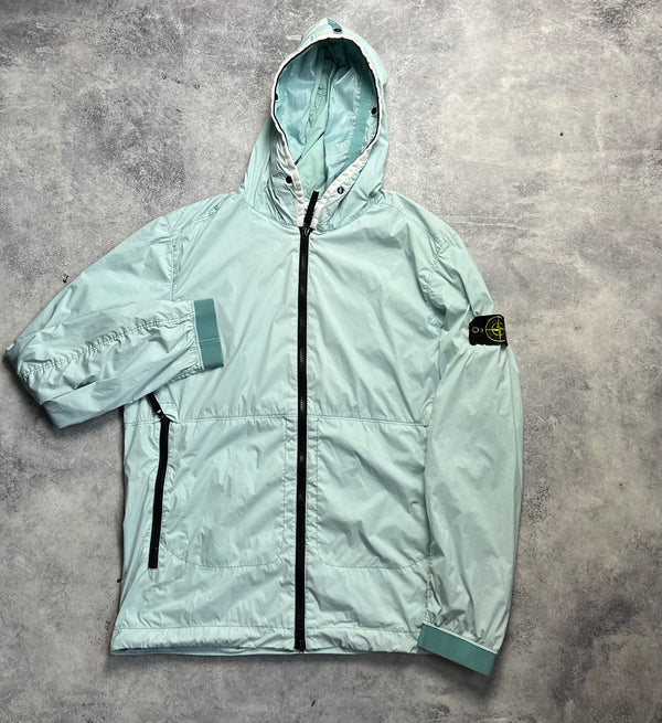 Stone island 2022 aqua skin touch nylon-tc jacket