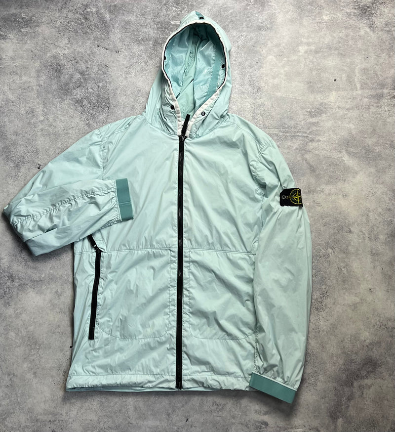 Stone island 2022 aqua skin touch nylon-tc jacket