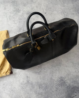 Louis Vuitton black Epi leather Keepall 45
