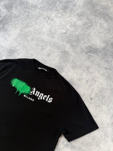 Palm angels black Milano spray tee