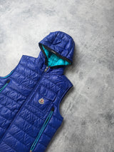 Moncler raglot blue gilet