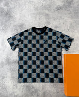 Louis Vuitton Damier dark night blue tee
