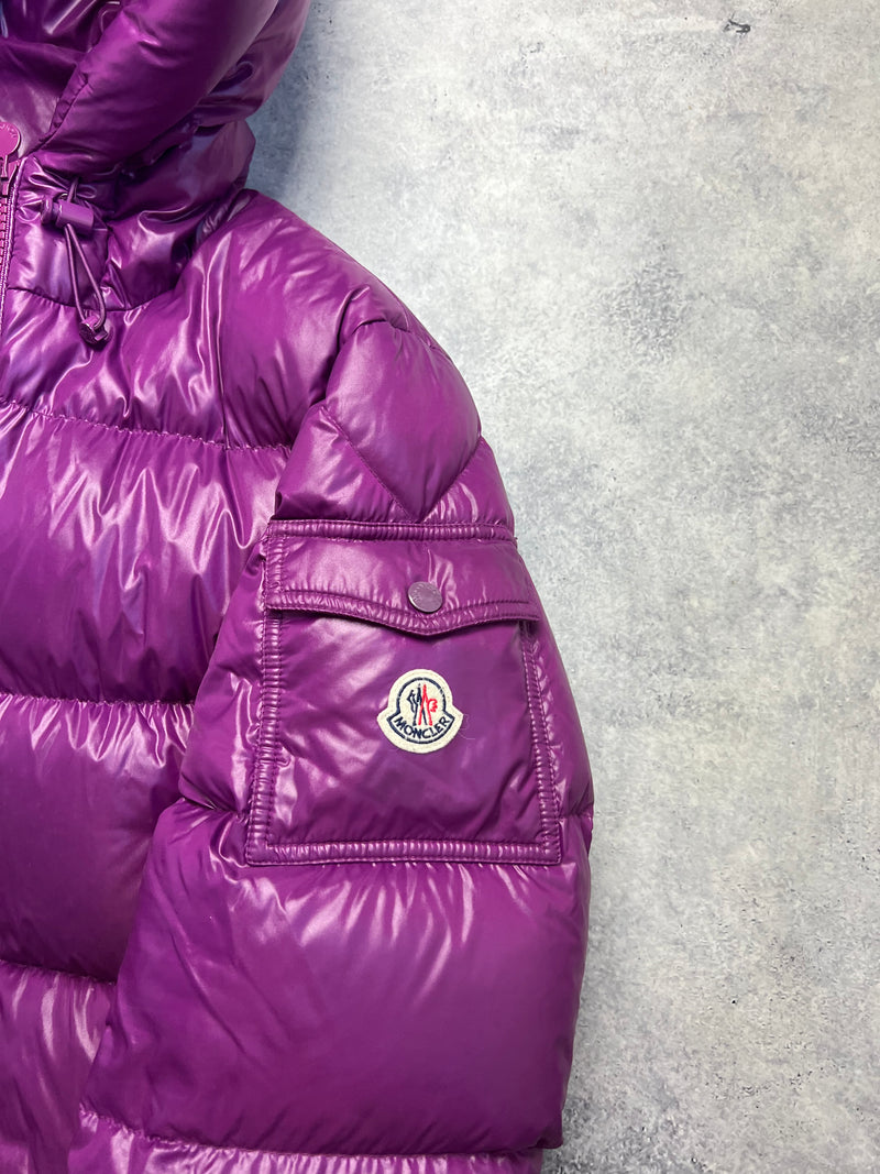Moncler ecrins purple jacket