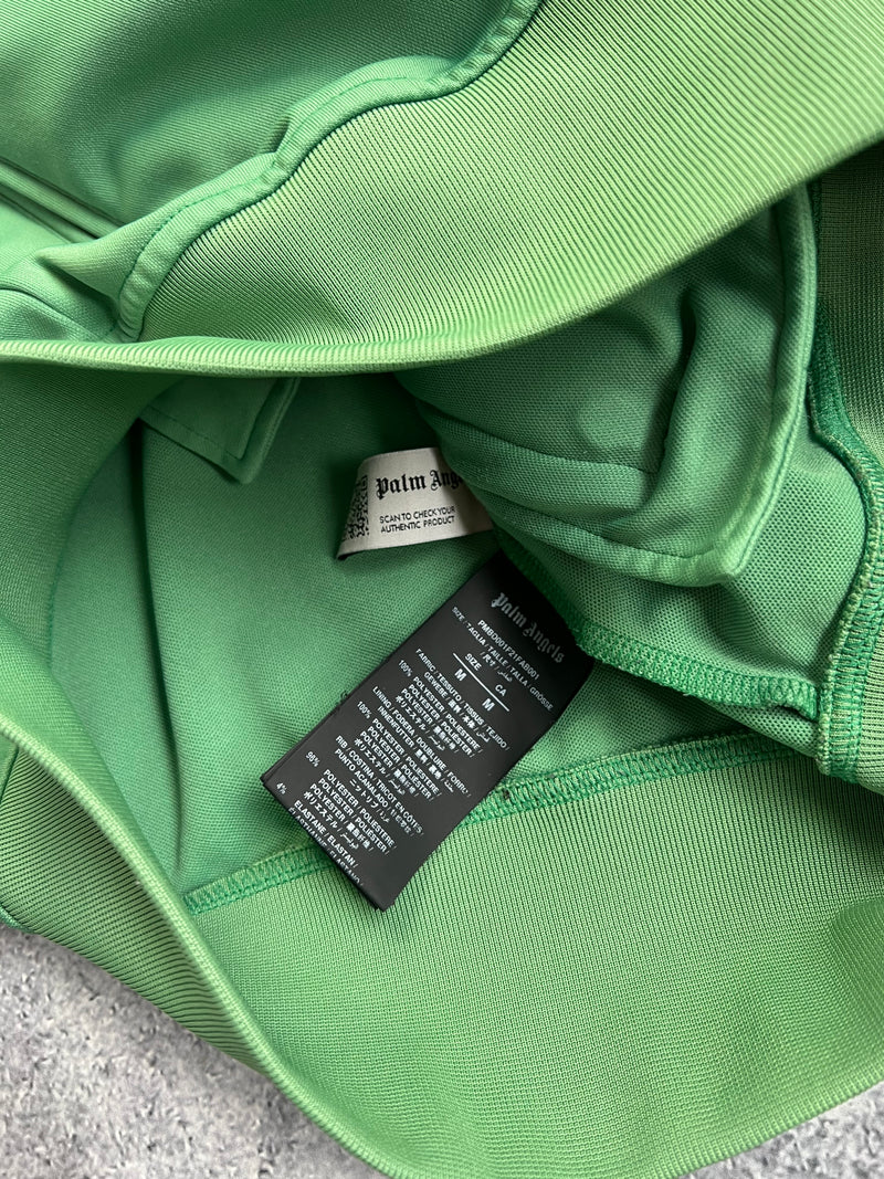 Palm angels green track jacket