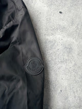 Moncler massereau nylon hooded black jacket