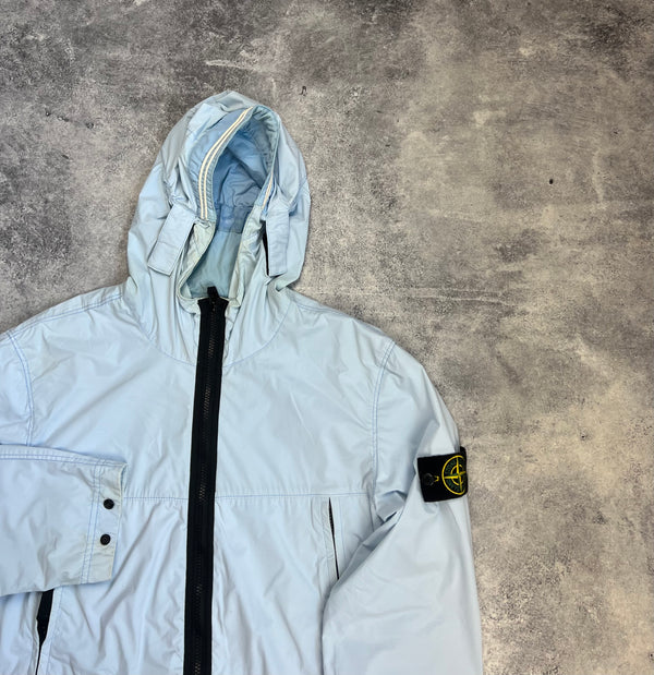 Stone island 2021 baby blue skin touch nylon-tc jacket