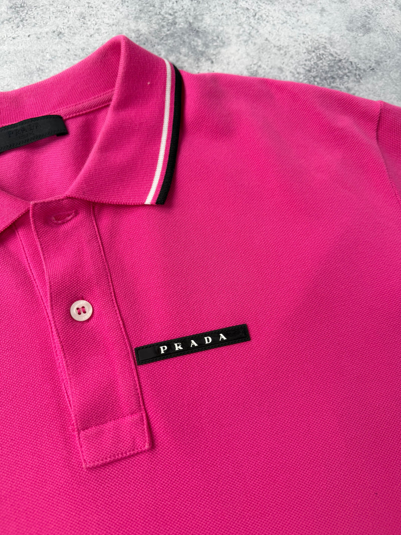 Prada pink polo shirt – MrBreckz Limited