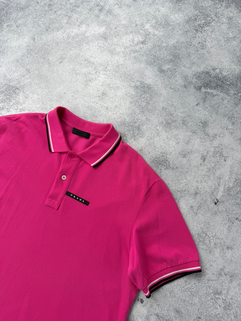 Prada pink polo shirt – MrBreckz Limited