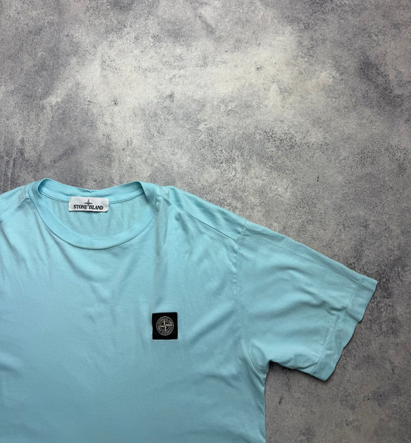 Stone island 2020 baby blue tee