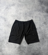 Yelir world black cargo shorts