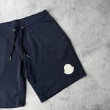 Moncler navy cotton shorts