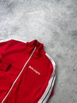 Palm angels red track jacket