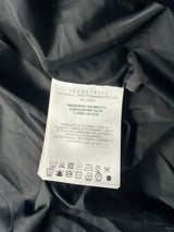 Moncler massereau nylon hooded black jacket