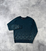 Louis Vuitton blue monogram degrade jumper