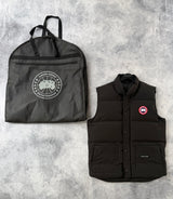 Canada goose black freestyle gilet