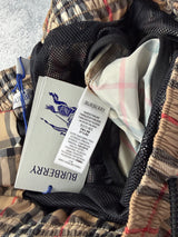 Burberry house check swim shorts