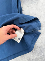 Moncler blue polo shirt