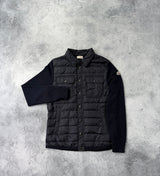 Moncler navy button tricot cardigan