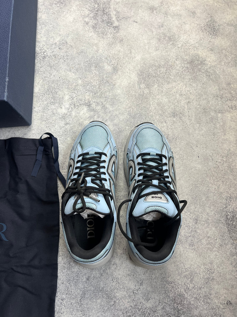 Dior B30 blue & grey reflective trainers