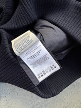 Moncler navy tricot cardigan