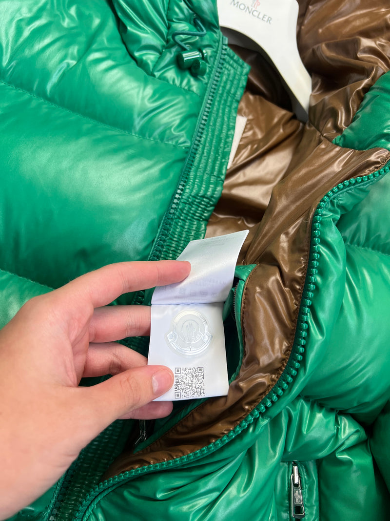 Moncler ecrins green jacket