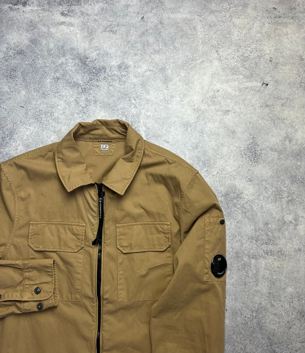 CP company tan beige overshirt