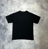 Bape black Japanese letters tee