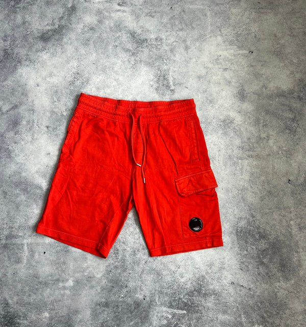 CP company red cotton shorts