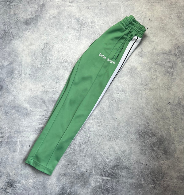 Palm angels green track pants