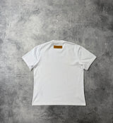 Louis Vuitton white multi logo tee