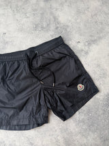 Moncler navy swim shorts
