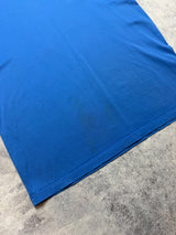 Moncler royal blue double logo tee