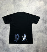 Bape black panda graphic tee