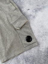 CP company grey cotton shorts