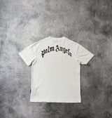 Palm angels white skeleton kill the bear tee