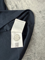 Moncler navy double logo tee