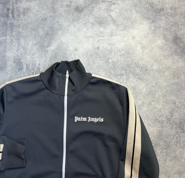 Palm angels charcoal grey track jacket