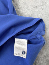 Moncler blue polo shirt