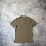 Stone island brown polo shirt