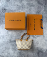 Louis Vuitton Damier Azur canvas saleya tote bag MM