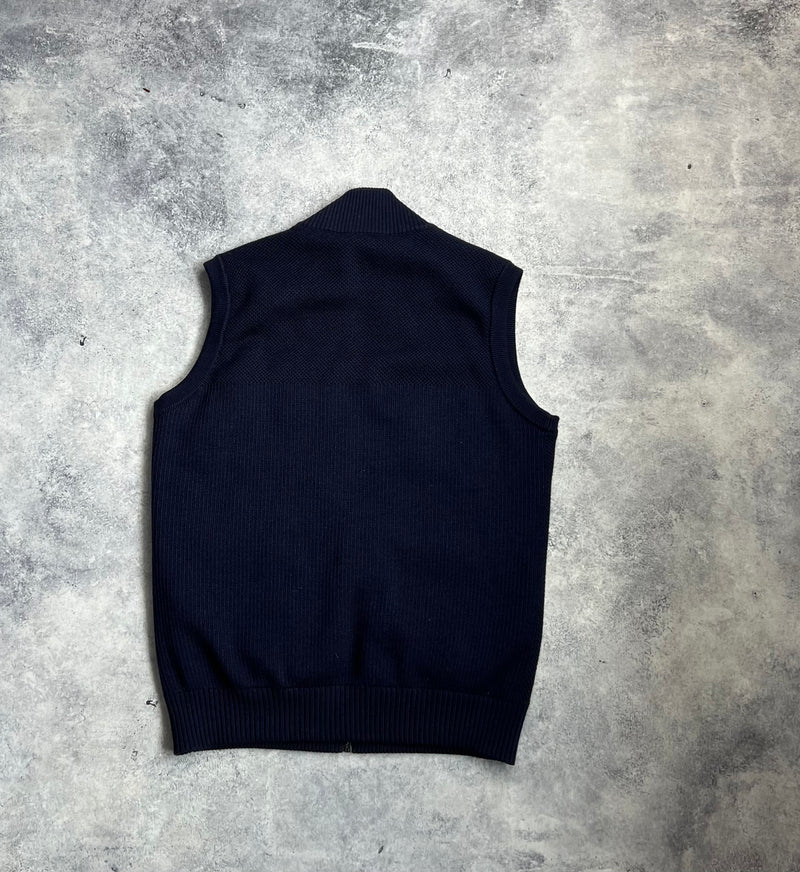 Canada goose navy Hybridge knit vest