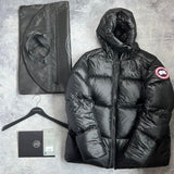 Canada goose black Crofton puffer jacket