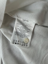 Moncler white polo shirt