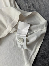 Moncler wave logo white tee