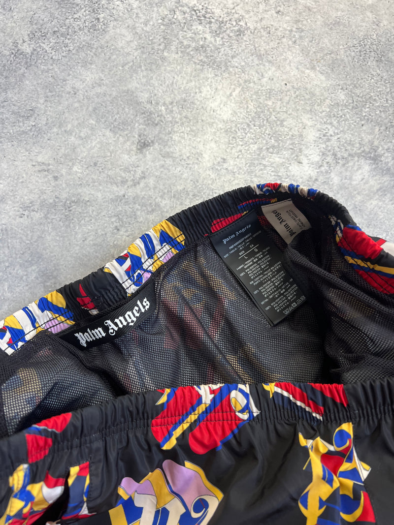 Palm angels 3D logo swim shorts