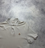 Moncler grey polo shirt