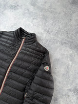 Moncler black Daniel Giubbotto jacket