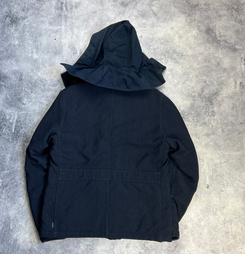 Stone island 2015 navy nylon blend shadow project jacket
