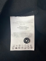 Moncler black polo shirt