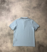 Prada light blue polo shirt